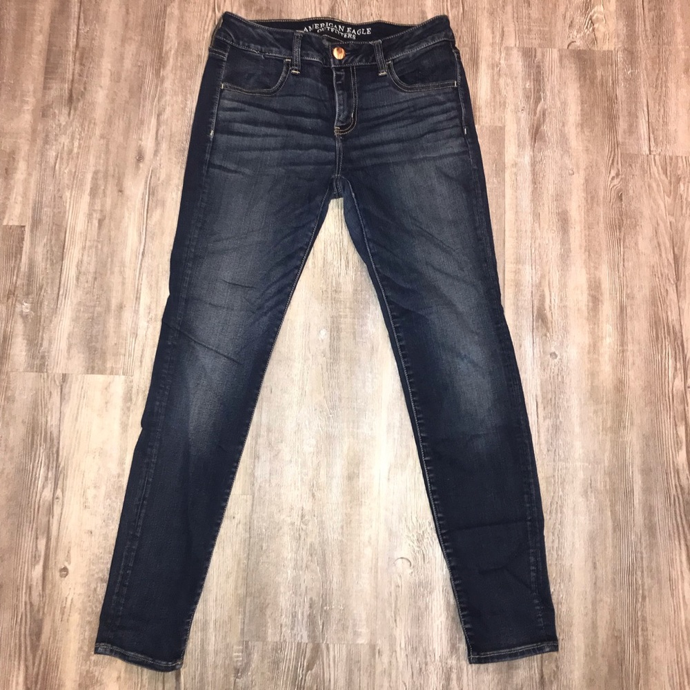 Super low American Eagle jegging